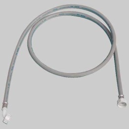 TUBO CARICO LAVATRICE IN PVC CON CURVA - cm 250