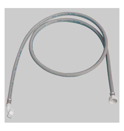 TUBO CARICO LAVATRICE IN PVC CON CURVA - cm 300
