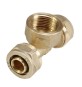 TEE F/FILETTO F/F A COMPRESSIONE PER MULTISTRATO 20 x 3/4" x 20