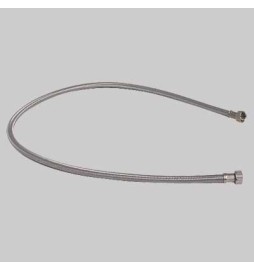 TUBO CARICO LAVATRICE IN ACCIAIO - cm 200 con curva