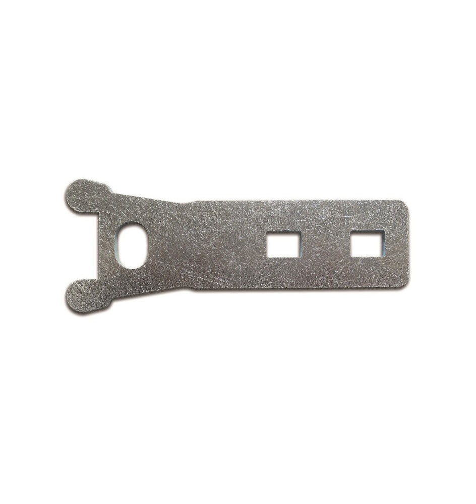 PORTALUCCHETTO PIANO ORIZ ACC ZINC 8X155 MM
