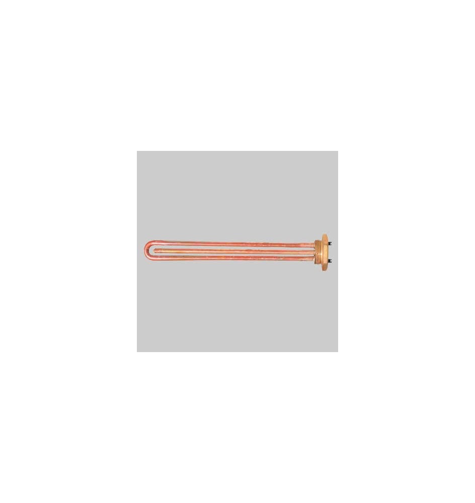 RESISTENZA A TAPPO DIRITTA - 1500 W att 1"1/4 M6 c/p.anodo