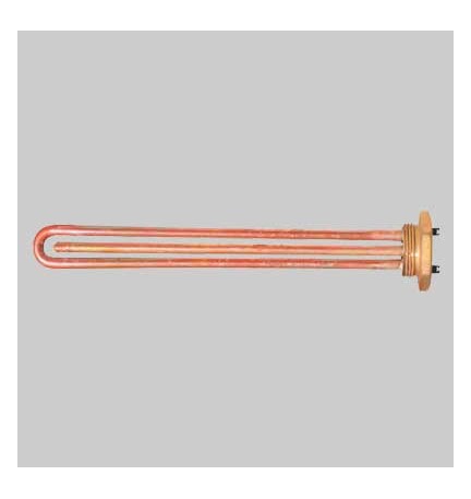 RESISTENZA A TAPPO DIRITTA - 1500 W att 1"1/4 M6 c/p.anodo