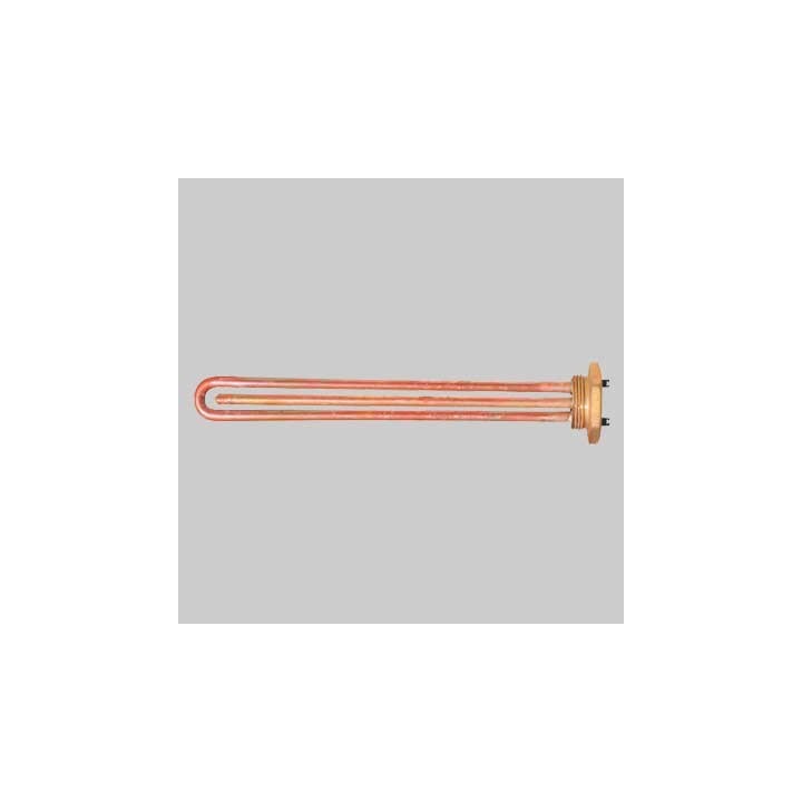 RESISTENZA A TAPPO DIRITTA - 3000 W att 1"1/4 M6 c/p.anodo