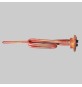 RESISTENZA A TAPPO RICURVA - 1500 W att 1"1/4 M6 c/p.anodo