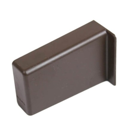 GUSCIO COPERTURA PLASTICA 67/43 MM MARRONE SX