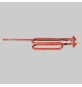 RESISTENZA A FLANGIA RICURVA - 1200 W