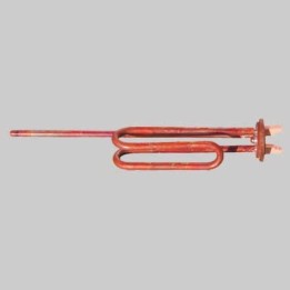 RESISTENZA A FLANGIA RICURVA - 1500 W M6 c/p.anodo