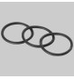 ANELLO O-RING PER RESISTENZA A TAPPO - -