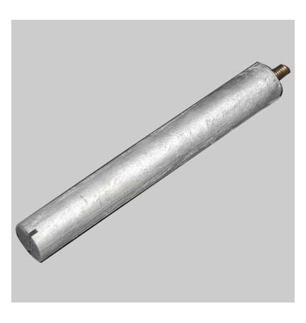 ANODO DI MAGNESIO PER SCALDABAGNI 10 - 15 - 30 LT - L 13 cm Ø 2 cm filetto M 6