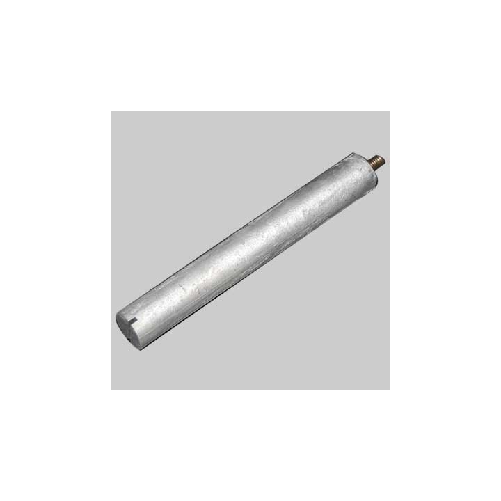 ANODO DI MAGNESIO PER SCALDABAGNI 10 - 15 - 30 LT - L 13 cm Ø 2 cm filetto M 6