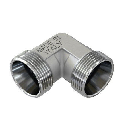 RACCORDO CURVO DOPPIO CROMATO 24X19 fil (D.16)