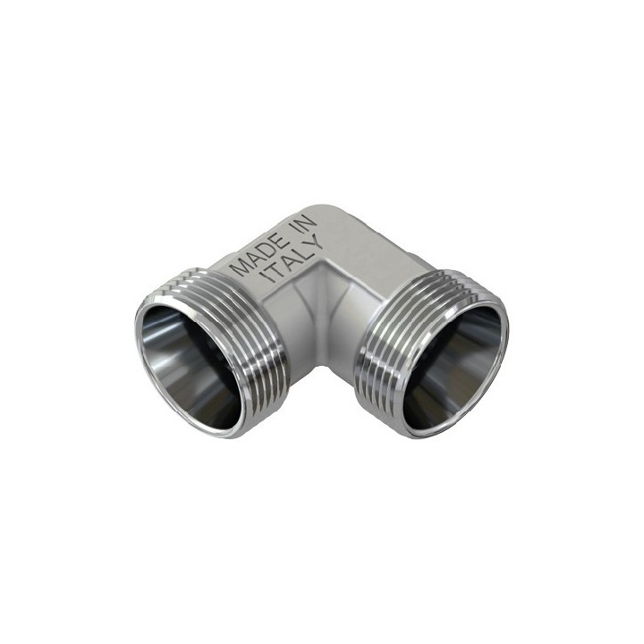 RACCORDO CURVO DOPPIO CROMATO 24X19 fil (D.16)