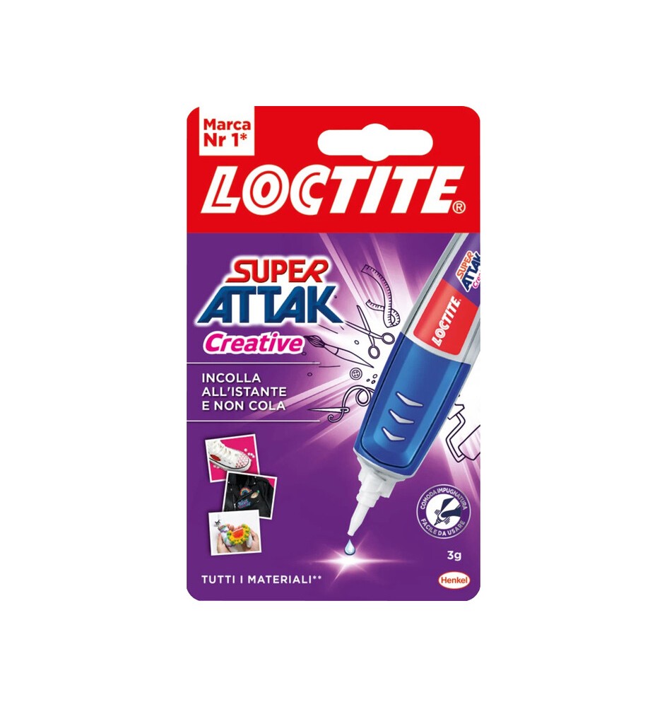 ADESIVO SUPER ATTAK CREATIVE 3 G