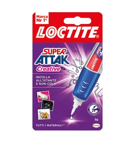 ADESIVO SUPER ATTAK CREATIVE 3 G