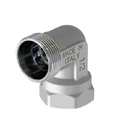 RACCORDO CURVO FEMMINA CROMATO 3/4 - 24X19 fil (D.16)
