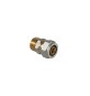 RACCORDO DIRITTO MASCHIO A COMPRESSIONE PER TUBO MULTISTRATO 3/4" x 20 (2,00)