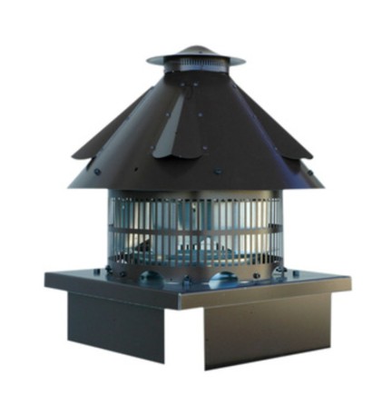 ASPIRATORE ELETTRICO P/CAMINO 32-42 CM