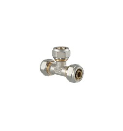 RACCORDO TEE A COMPRESSIONE PER MULTISTRATO 20x20x20