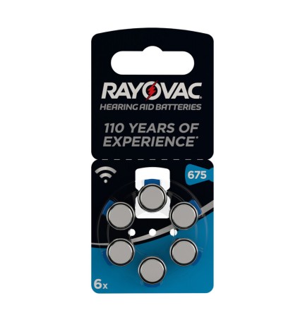 VARTA BATTERIA ACUSTICA 675 BL 6 PZ