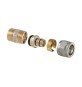 RACCORDO DIRITTO MASCHIO A COMPRESSIONE P/MULTISTRATO 2PZ ASSEMBLATO 3/4 x 3/4 - 20 (2,00)