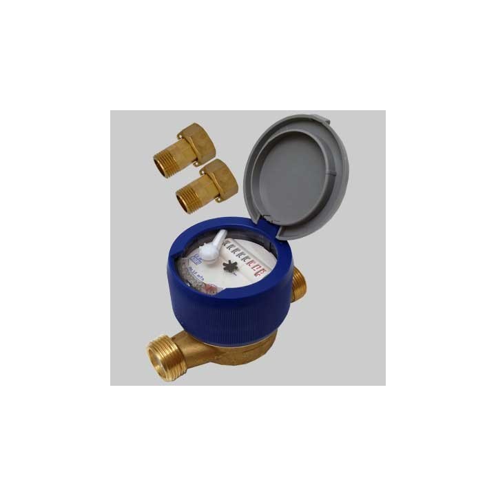 CONTATORE A SECCO 8 RULLI USF - 1/2 Acqua fredda