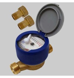 CONTATORE A SECCO 8 RULLI USF - 3/4 Acqua fredda