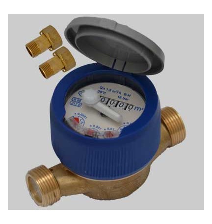 CONTATORE A SECCO 5 RULLI USF - 3/4