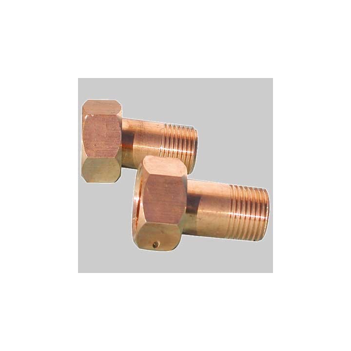CODOLO CON CALOTTA PER CONTATORI - 1" x 1"1/4