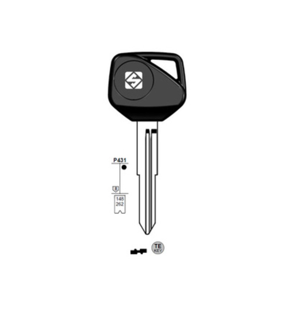 SILCA HON70TE CHIAVE TRANSPONDER VUOTA OTTONE
