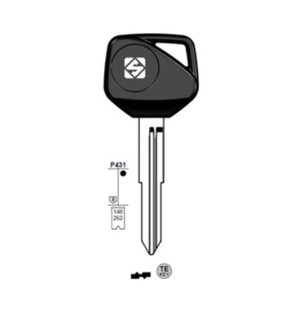 SILCA HON70TE CHIAVE TRANSPONDER VUOTA OTTONE
