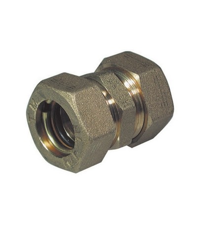 RACCORDO DIRITTO INTERMEDIO DOPPIO O-RING TIEMME 12