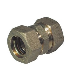 RACCORDO DIRITTO INTERMEDIO DOPPIO O-RING TIEMME 18