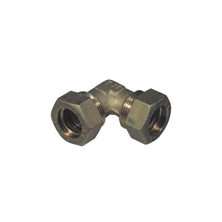 GOMITO A 90° DOPPIO O-RING TIEMME 14