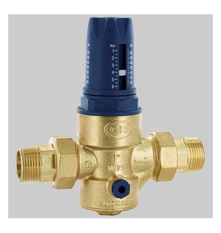 RIDUTTORE DI PRESSIONE A MEMBRANA TWIST PN25 - 3/4