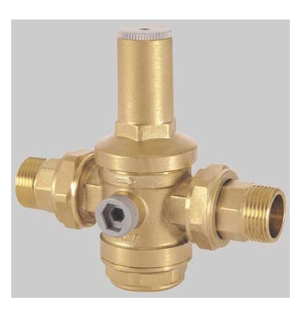 RIDUTTORE DI PRESSIONE PN 40 CON BOCCHETTONI MM - 1/2