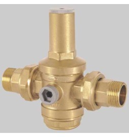RIDUTTORE DI PRESSIONE PN 40 CON BOCCHETTONI MM - 1"