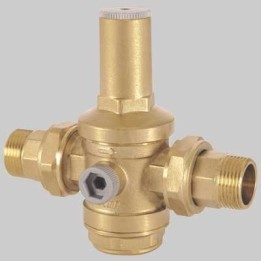 RIDUTTORE DI PRESSIONE PN 40 CON BOCCHETTONI MM - 1" 1/4