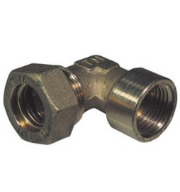 GOMITO A 90° O-RING FEMMINA TIEMME 1/2 x 14