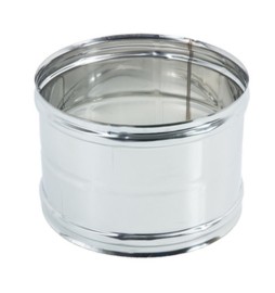 RACCORDO INOX ATTACCO FF D 22 CM