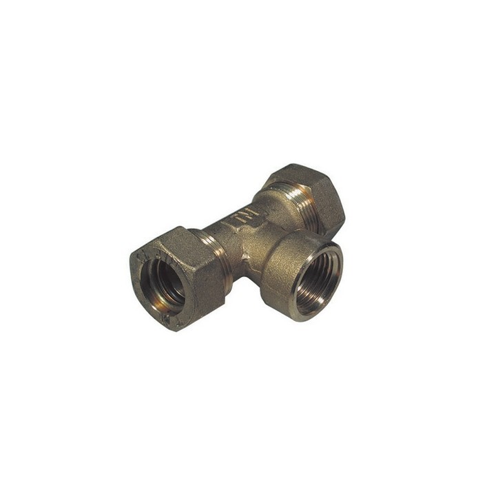 RACCORDO A TEE O-RING FEMMINA TIEMME 1/2 x 12