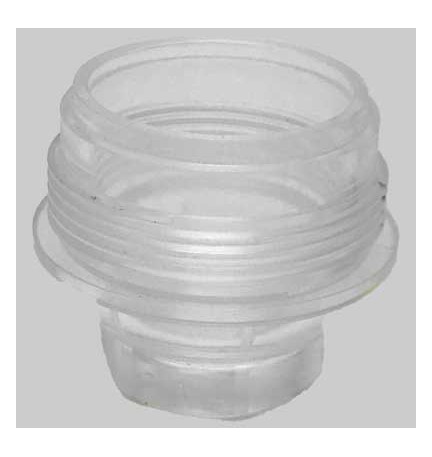 TAZZA TRASPARENTE PER RIDUTTORE D06F - Per mod. 1/2 e 3/4