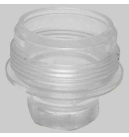 TAZZA TRASPARENTE PER RIDUTTORE D06F - Per mod. 1" e 1"1/4