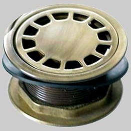 PILETTA SIFOIDE PER DOCCIA BRONZATO - 1"1/4