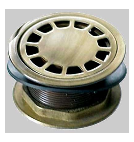 PILETTA SIFOIDE PER DOCCIA BRONZATO - 1"1/4