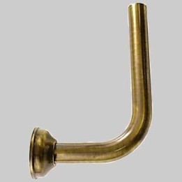 TUBO A 90° PER CASSETTA ALTA BRONZATO - Ø 30 200x300