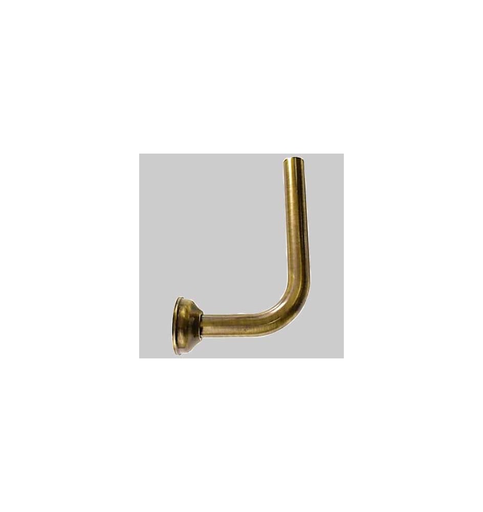TUBO A 90° PER CASSETTA ALTA BRONZATO - Ø 30 200x300