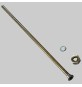 TUBO LISCIO PER MONOCOMANDO CON CALOTTA BRONZATO - cm 40 con dado 1/2