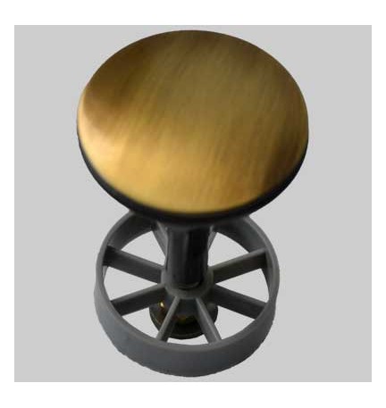 TAPPO SALTERELLO BRONZATO - 1"1/4