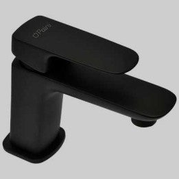 MONOCOMANDO LAVABO NOVE - Nero con scarico automatico